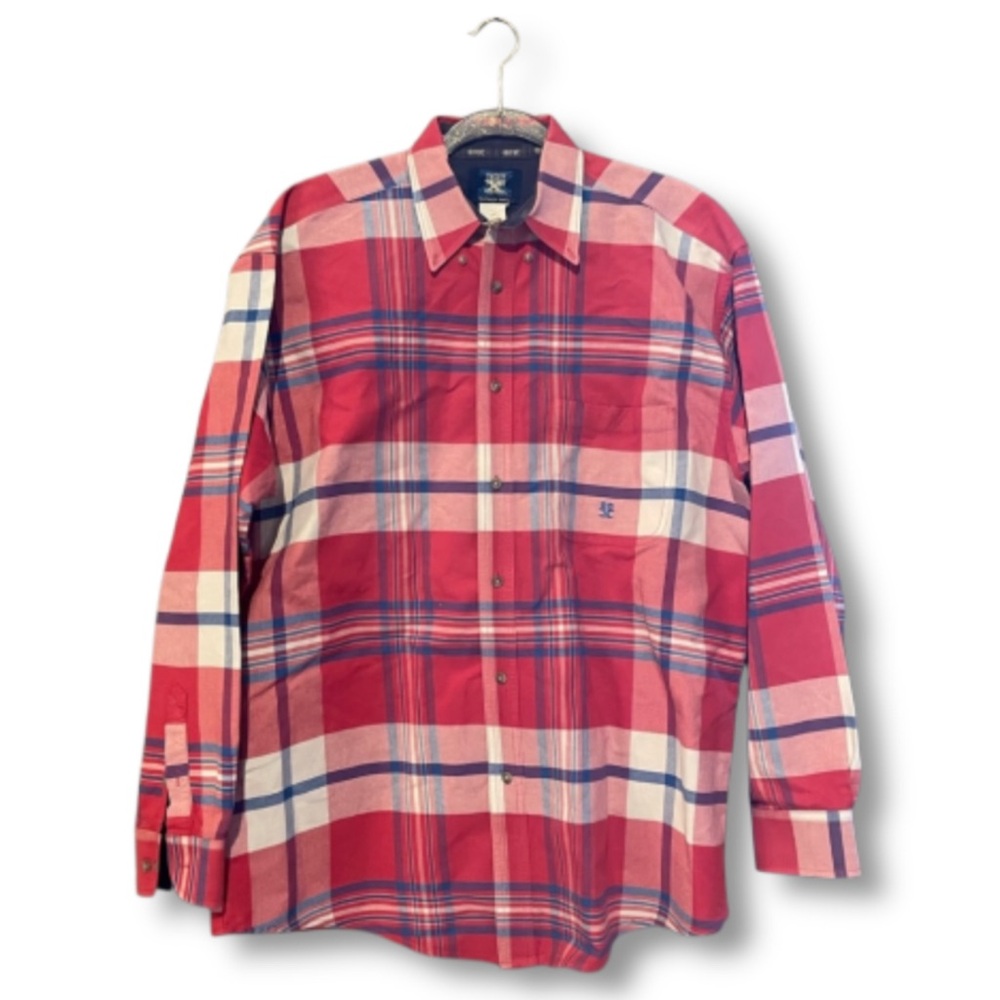 Twenty X Wrangler Plaid Button Down Shirt